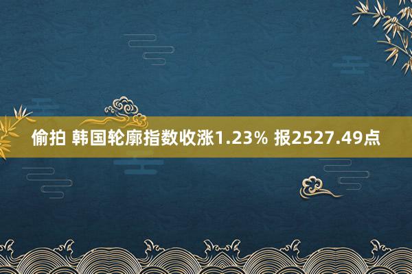 偷拍 韩国轮廓指数收涨1.23% 报2527.49点